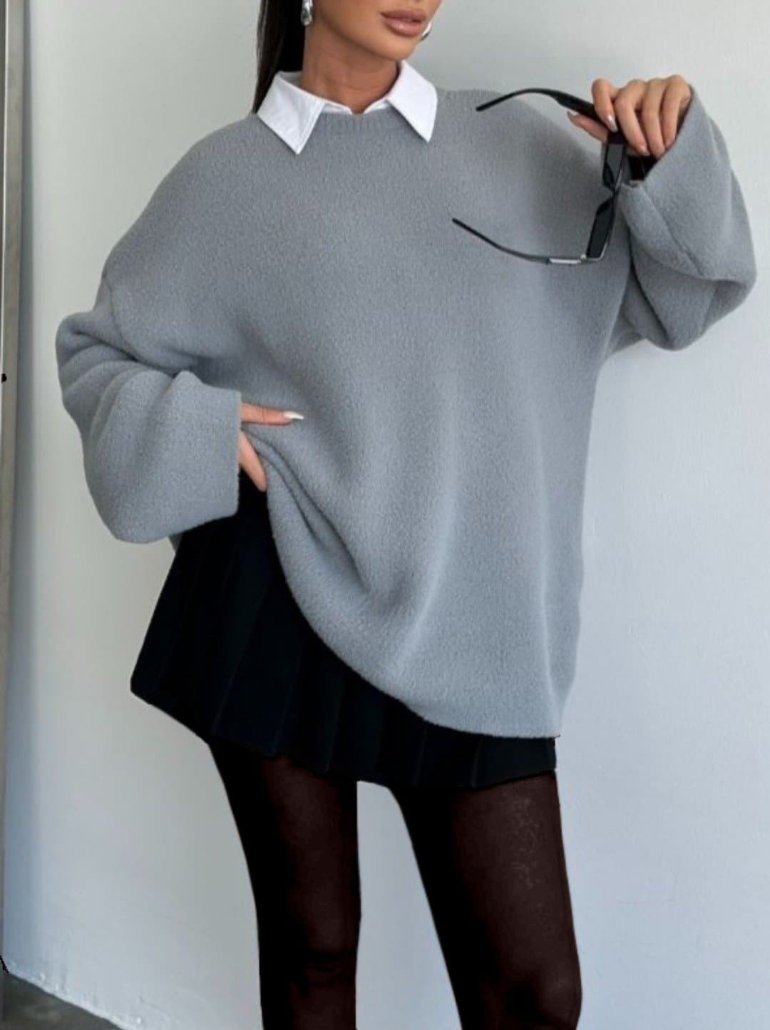 SWETER WEŁNA